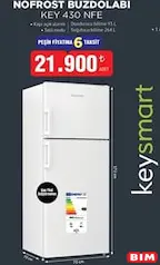 KEYSMART NOFROST BUZDOLABI KEY 430 NFE fiyat ve kampanya bilgisi